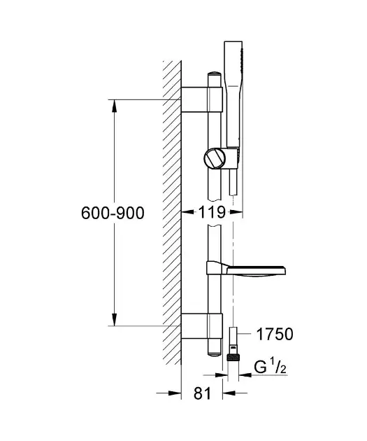 Grohe - Euphoria Cosmopolitan - Kézi zuhanyfej - 27368000 – 2. kép