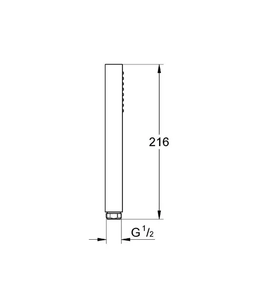 Grohe - Euphoria Cube - Kézi zuhanyfej - 27699000 – 2. kép