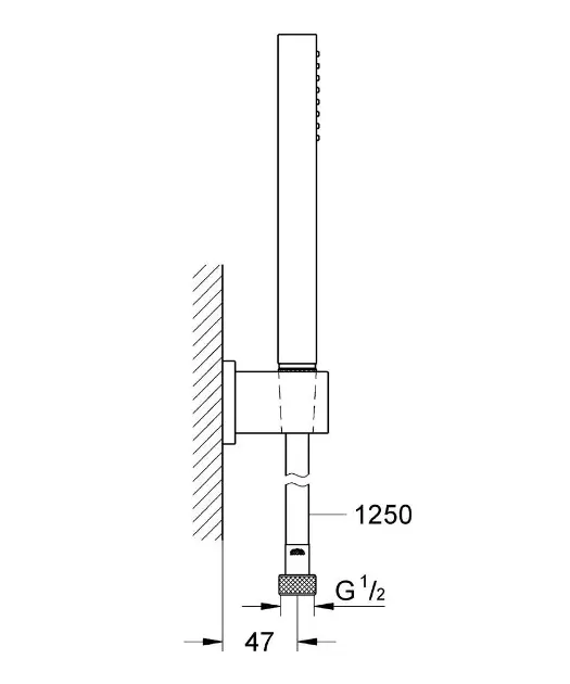 Grohe - Euphoria Cube - Kézi zuhanyfej - 27702000 – 2. kép