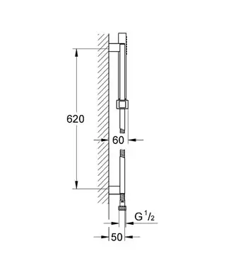Grohe - Euphoria Cube+ - Kézi zuhanyfej - 27891000 – 2. kép