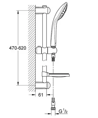 Grohe - Euphoria - Kézi zuhanyfej - 27266001 – 2. kép