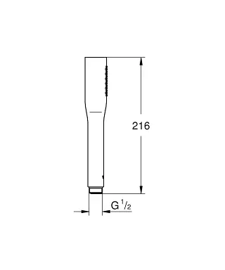 Grohe - Euphoria - Kézi zuhanyfej - 27400000 – 2. kép