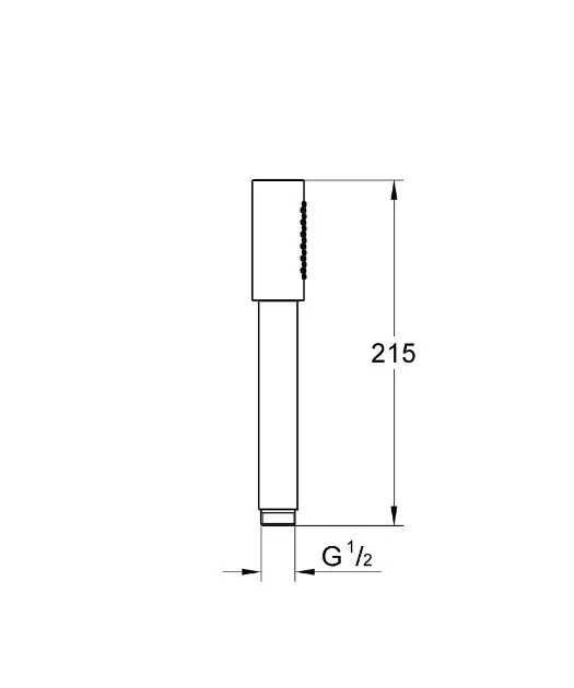 Grohe - Sena - Kézi zuhanyfej - 28034000 – 2. kép