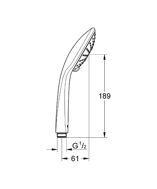 Grohe - Vitalio Joy - Kézi zuhanyfej - 27317000 – 2. kép