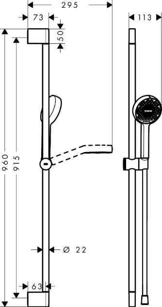 Hansgrohe - Activera Select S - Kézi zuhanyfej - 28046670 – 2. kép