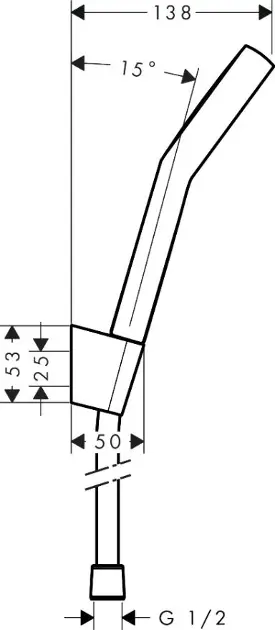Hansgrohe - Activera Select S - Kézi zuhanyfej - 28052000 – 2. kép