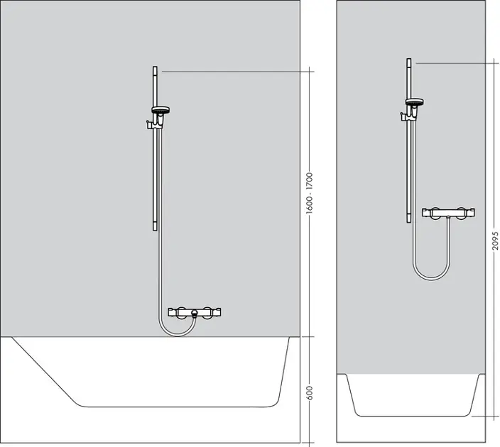 Hansgrohe - Croma - Kézi zuhanyfej - 27776000 – 3. kép
