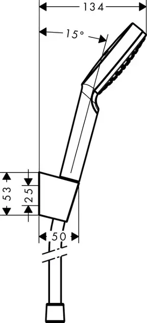 Hansgrohe - Crometta - Kézi zuhanyfej - 26569400 – 2. kép
