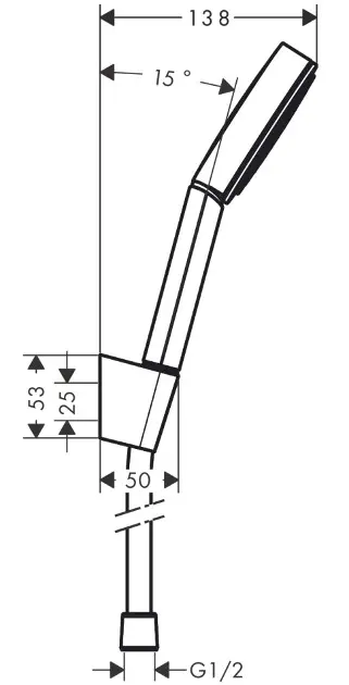 Hansgrohe - Pulsify S - Kézi zuhanyfej - 24307000 – 2. kép
