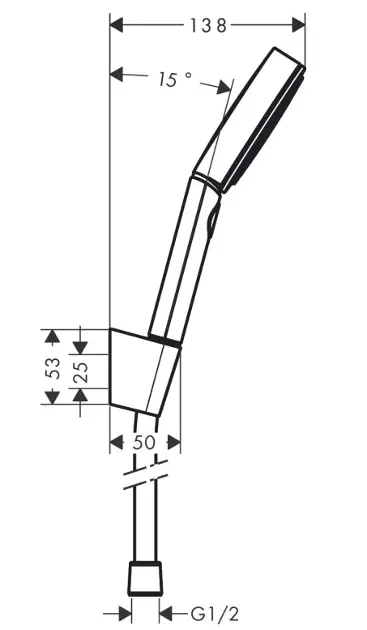 Hansgrohe - Pulsify Select S - Kézi zuhanyfej - 24306000 – 2. kép