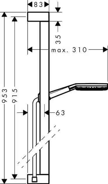 Hansgrohe - Raindance Alive Select S - Kézi zuhanyfej - 24601000 – 2. kép