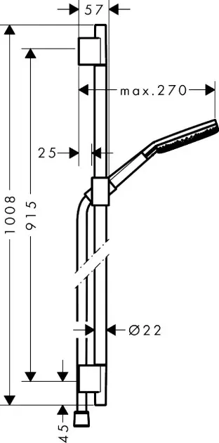 Hansgrohe - Raindance Alive Select S - Kézi zuhanyfej - 24603340 – 2. kép