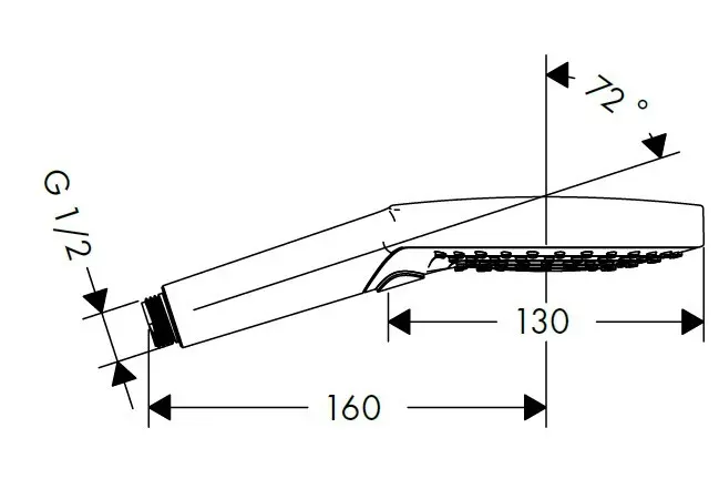 Hansgrohe - Raindance Select S - Kézi zuhanyfej - 26531000 – 2. kép