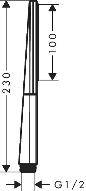 Hansgrohe - Rainfinity - Kézi zuhanyfej - 26866140 – 2. kép