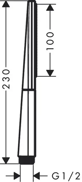 Hansgrohe - Rainfinity - Kézi zuhanyfej - 26867340 – 2. kép