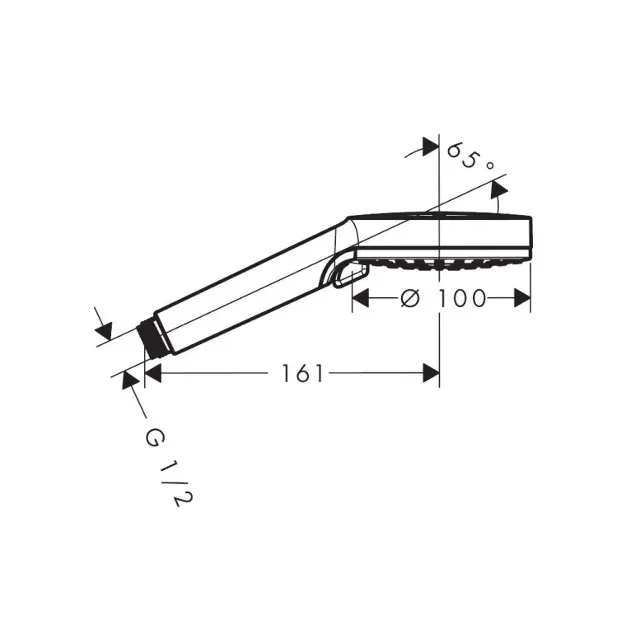 Hansgrohe - Vernis Blend - Kézi zuhanyfej - 26340670 – 2. kép