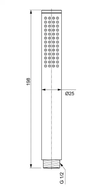Ideal Standard - Idealrain Atelier - Kézi zuhanyfej - BC774GN – 2. kép