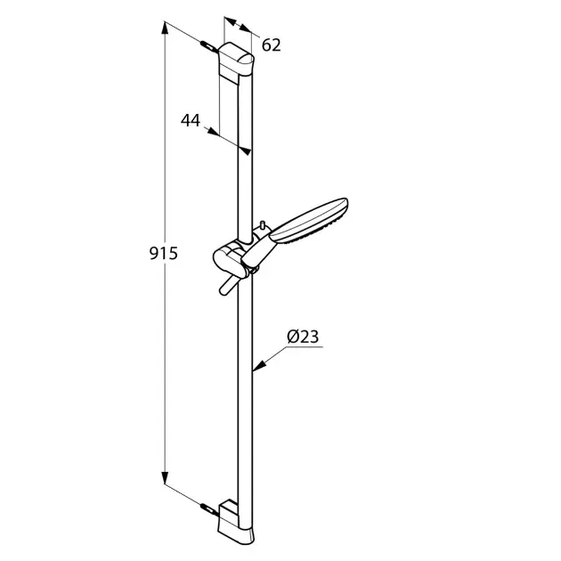 Kludi - Freshline - Kézi zuhanyfej - 6794005-00 – 2. kép