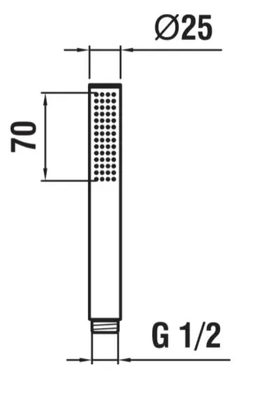 Laufen - Shower fittings - Kézi zuhanyfej - H3619850011251 – 2. kép