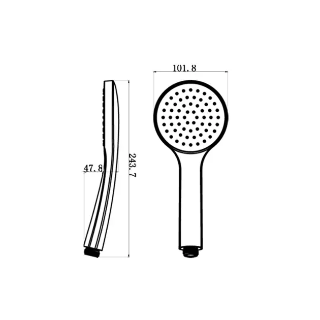 Sapho - Showers - Kézi zuhanyfej - 1204-43 – 2. kép
