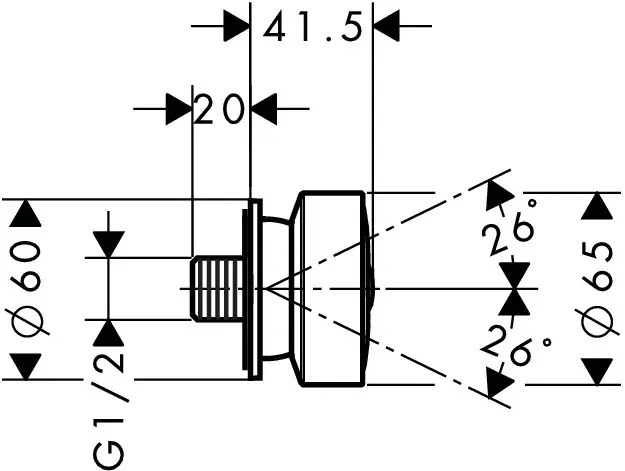Axor - Bouroullec - Oldalzuhany - 28464000 – 2. kép