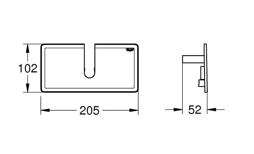 Grohe - Euphoria - Egyéb zuhany kiegészítők - 26362LN1 – 2. kép