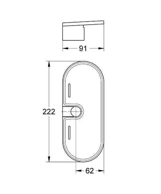 Grohe - Tempesta New - Egyéb zuhany kiegészítők - 27596000 – 2. kép