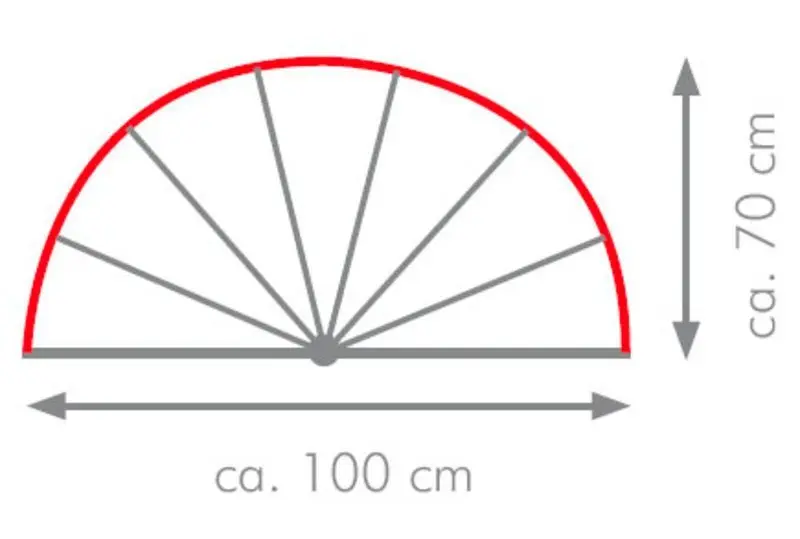 Sapho - Ridder Ombrella - Egyéb zuhany kiegészítők - 58200 – 4. kép