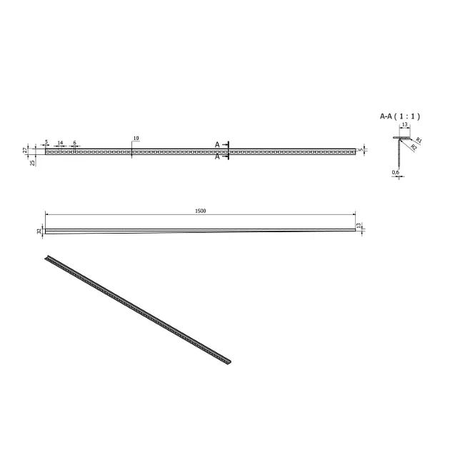 Sapho - Shower drains - Egyéb zuhany kiegészítők - SPD1512-L – 2. kép
