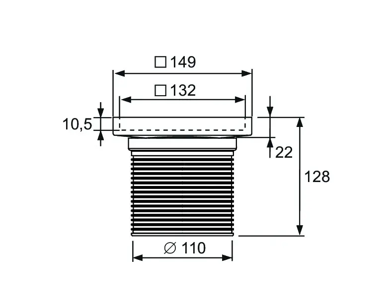 Tece - TECEdrainpoint S - Egyéb zuhany kiegészítők - 3660011 – 2. kép