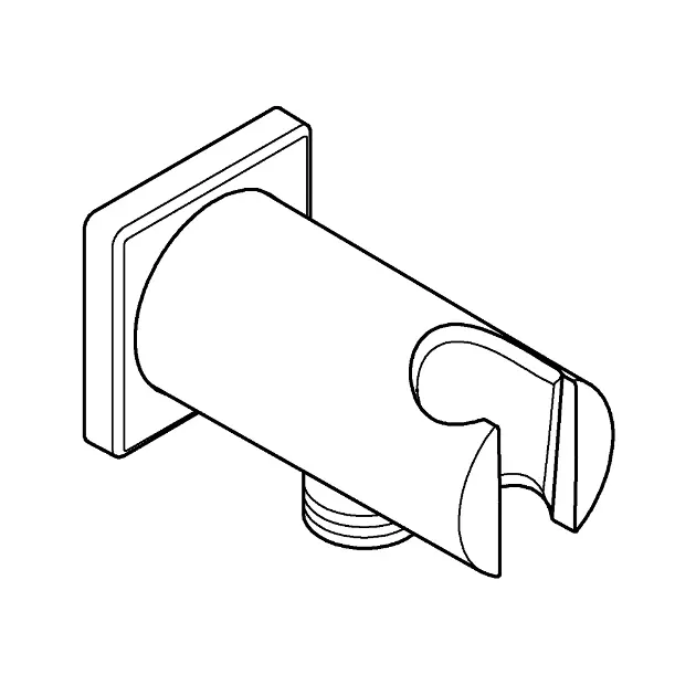 Grohe - Rainshower - Zuhany kifolyó könyök - 26659000 – 3. kép