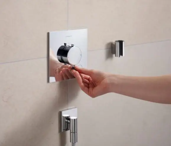 Hansgrohe - FixFit Fine E - Zuhany kifolyó könyök - 28883000 – 3. kép