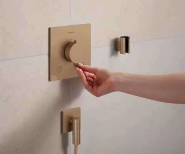Hansgrohe - FixFit Fine E - Zuhany kifolyó könyök - 28883140 – 3. kép