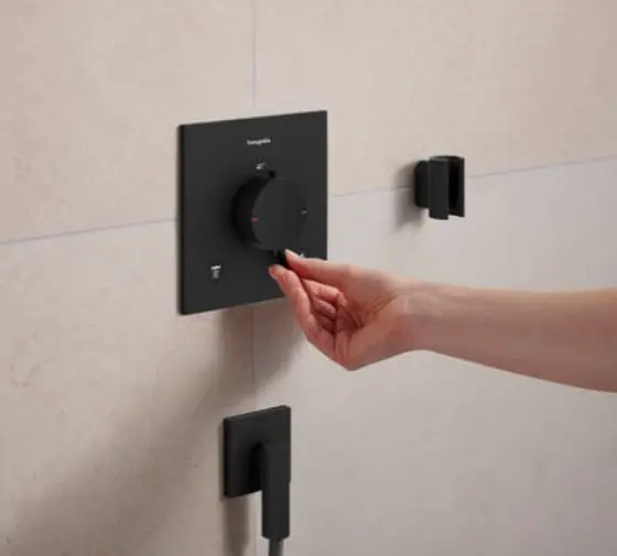 Hansgrohe - FixFit Fine E - Zuhany kifolyó könyök - 28883670 – 3. kép