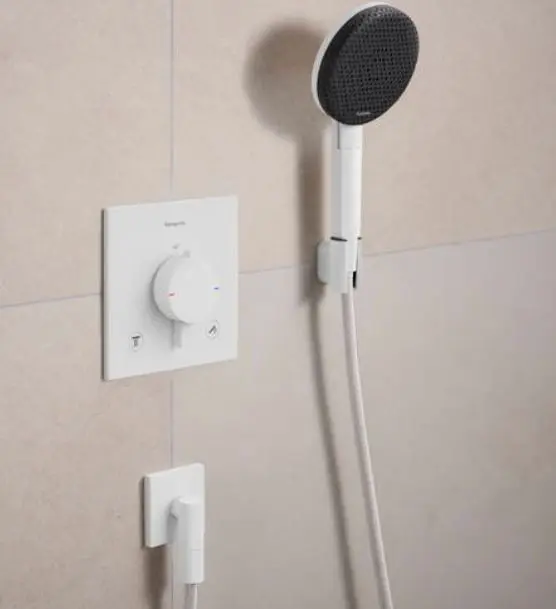 Hansgrohe - FixFit Fine E - Zuhany kifolyó könyök - 28883700 – 3. kép
