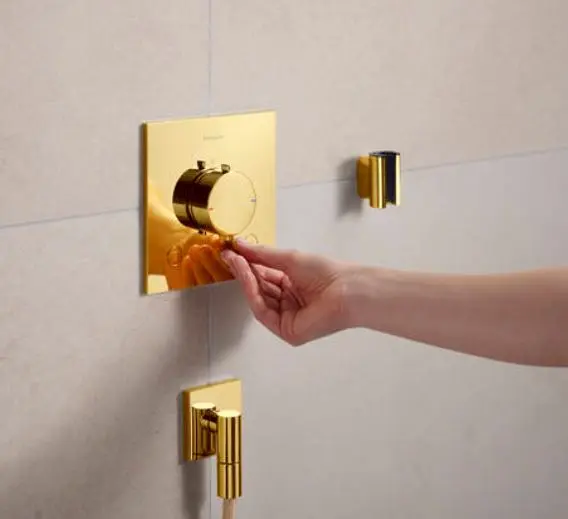 Hansgrohe - FixFit Fine E - Zuhany kifolyó könyök - 28883990 – 3. kép