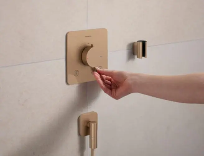Hansgrohe - FixFit Fine Q - Zuhany kifolyó könyök - 28884140 – 3. kép
