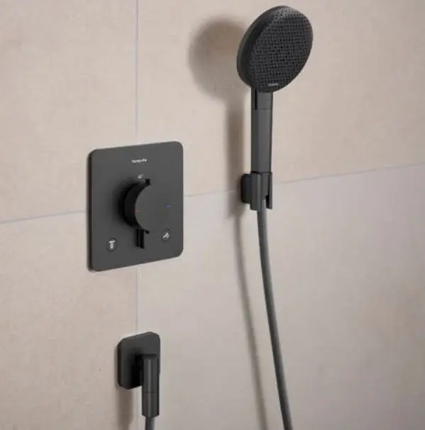 Hansgrohe - FixFit Fine Q - Zuhany kifolyó könyök - 28884340 – 3. kép