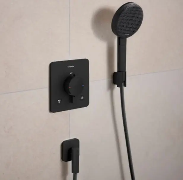 Hansgrohe - FixFit Fine Q - Zuhany kifolyó könyök - 28884670 – 3. kép