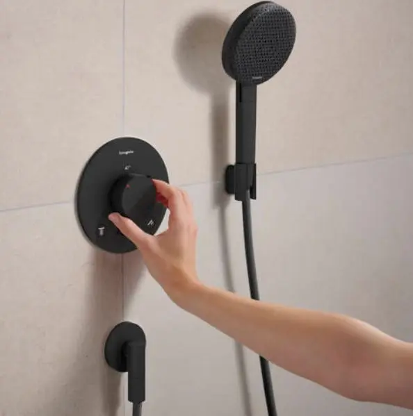 Hansgrohe - FixFit Fine S - Zuhany kifolyó könyök - 28882670 – 3. kép
