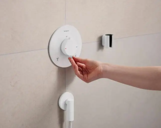 Hansgrohe - FixFit Fine S - Zuhany kifolyó könyök - 28882700 – 3. kép