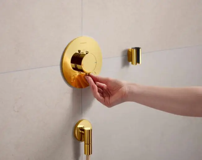 Hansgrohe - FixFit Fine S - Zuhany kifolyó könyök - 28882990 – 3. kép