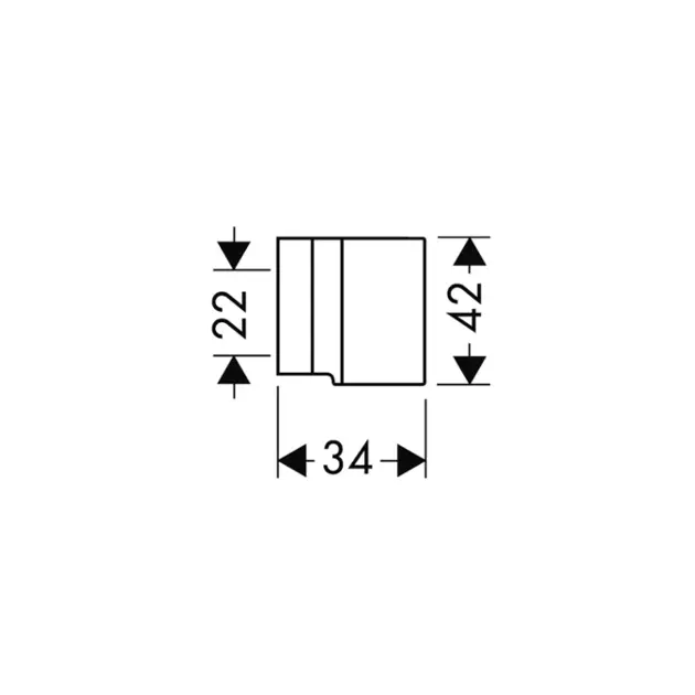 Axor - Showers - Zuhanyfej tartó - 27515000 – 2. kép
