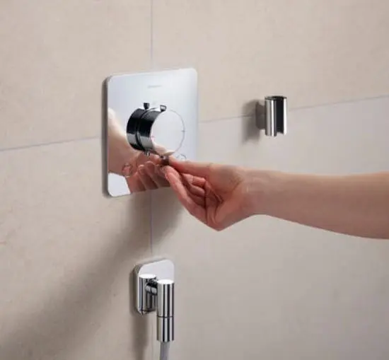 Hansgrohe - Porter Fine - Zuhanyfej tartó - 28885000 – 3. kép
