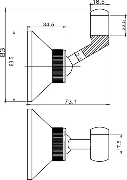Novaservis - Shower head holders - Zuhanyfej tartó - D/KOV,0 – 2. kép