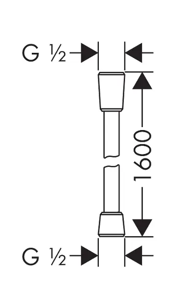 Axor - Shower hoses - Zuhanycső - 28626670 – 2. kép