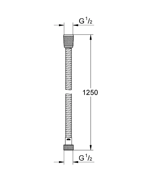 Grohe - Shower hoses - Zuhanycső - 22106000 – 2. kép