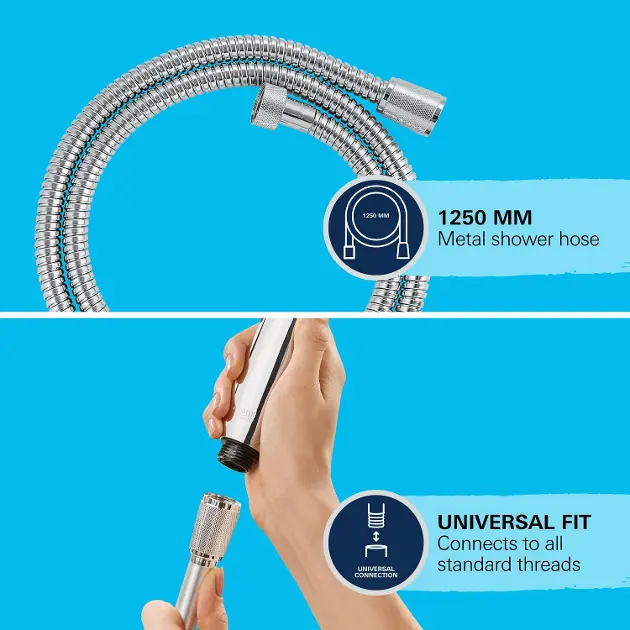 Grohe - Shower hoses - Zuhanycső - 22106000 – 6. kép