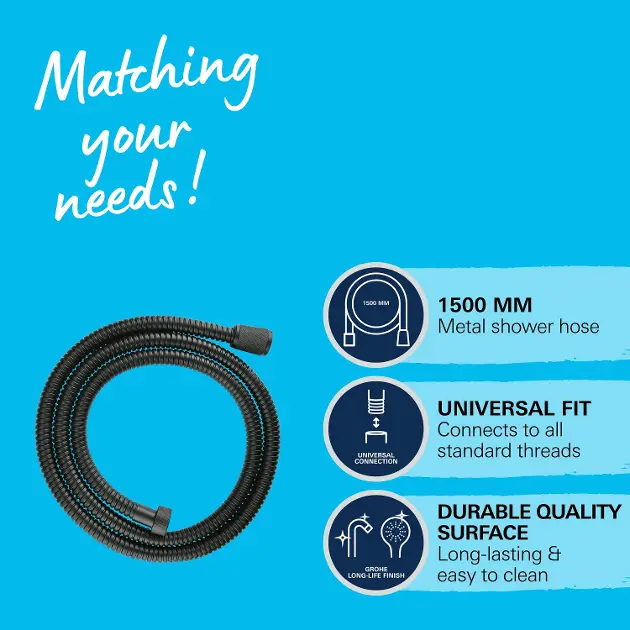 Grohe - Shower hoses - Zuhanycső - 27502KS1 – 4. kép