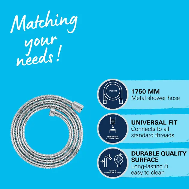 Grohe - Shower hoses - Zuhanycső - 27503001 – 4. kép